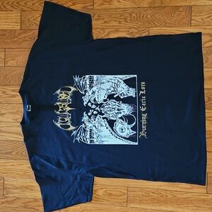 Occult Burial Official Band T-Shirt Burning Eerie Lore Sz XL New
